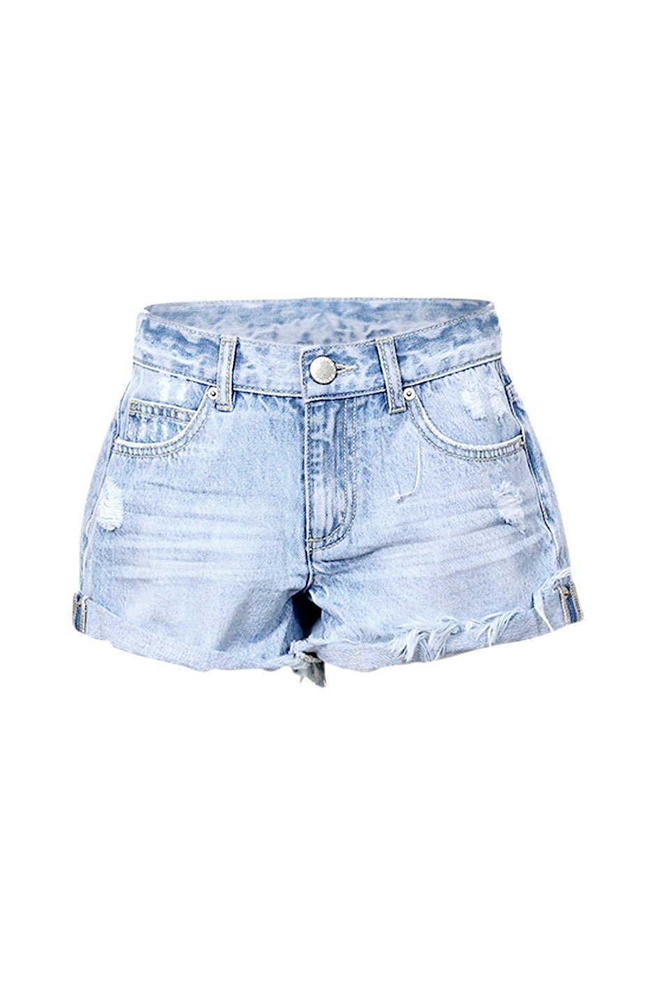 [TEST] Kids Rolled Hem Denim Short