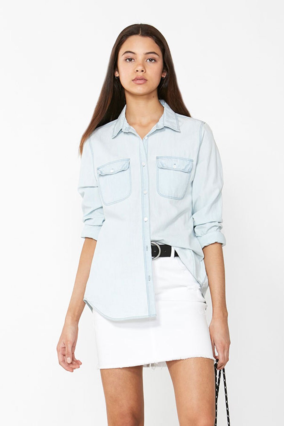 [TEST] Kids Relaxed Chambray Shirt