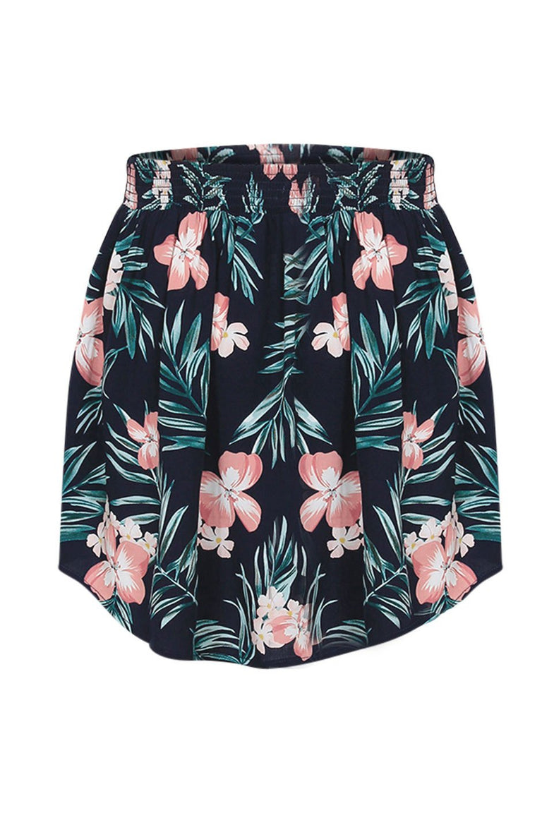 [TEST] Kids Elastic Waist Print Skirt