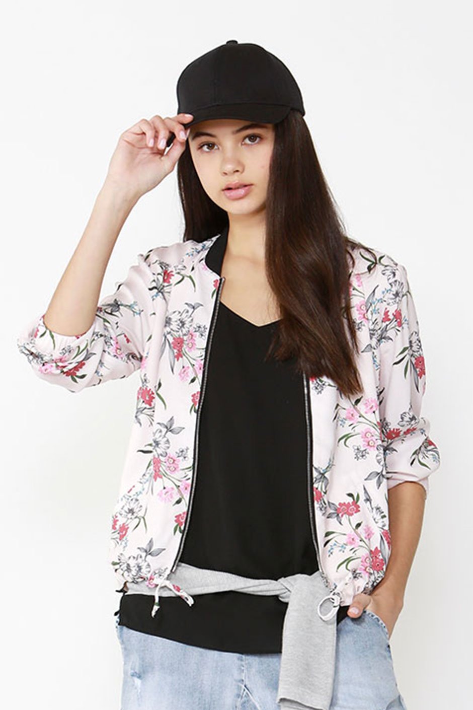 [TEST] Kids Print Bomber Jacket