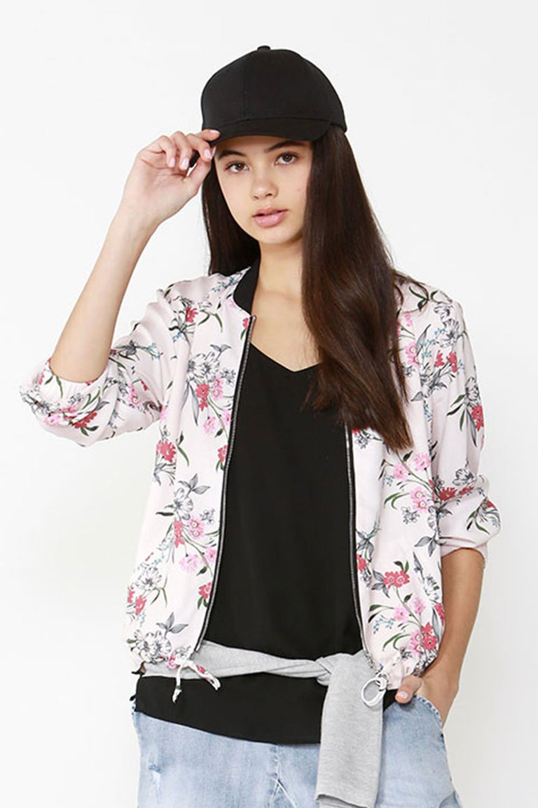 [TEST] Kids Print Bomber Jacket