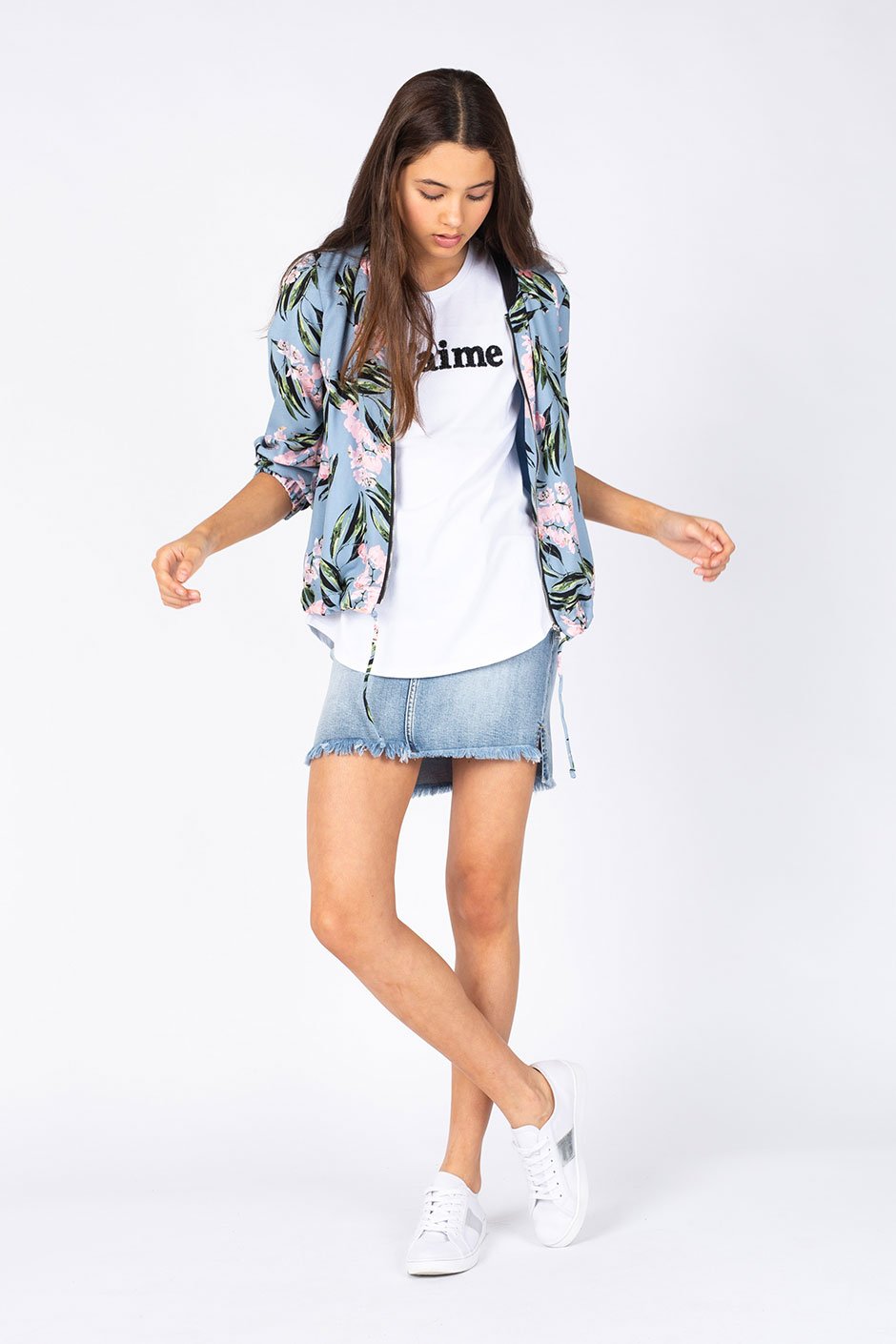 [TEST] Kids Print Bomber Jacket