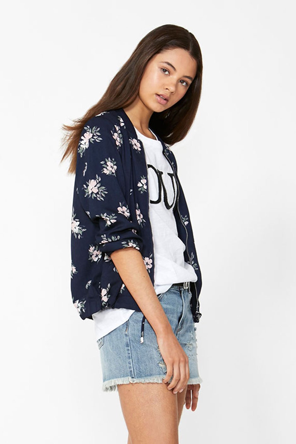 [TEST] Kids Print Bomber Jacket