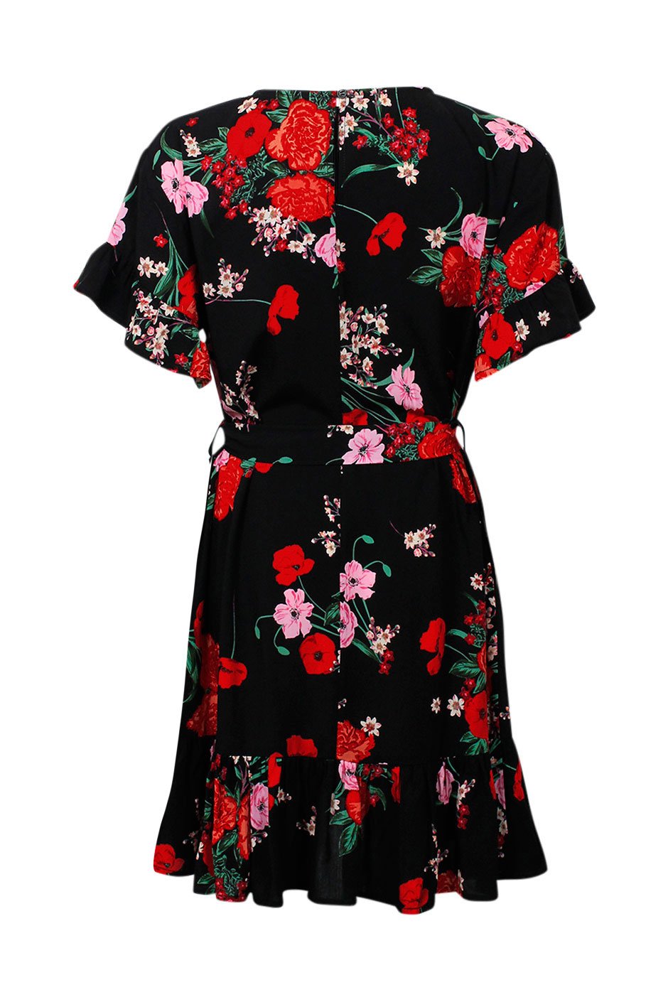 [TEST] Kids Tie Detail Ruffle Dress