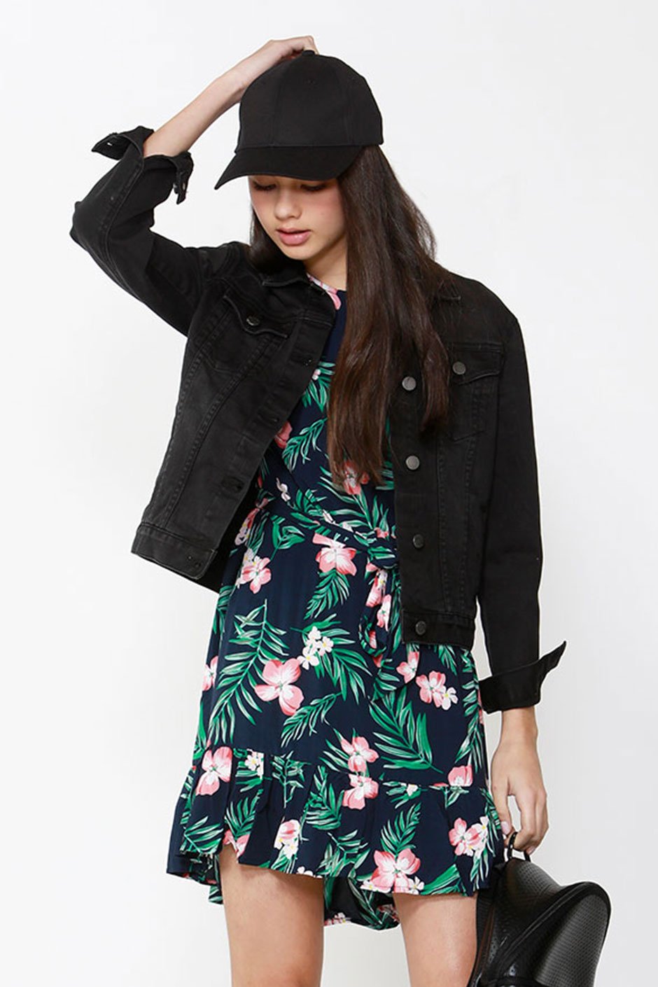 [TEST] Kids Tie Detail Ruffle Dress