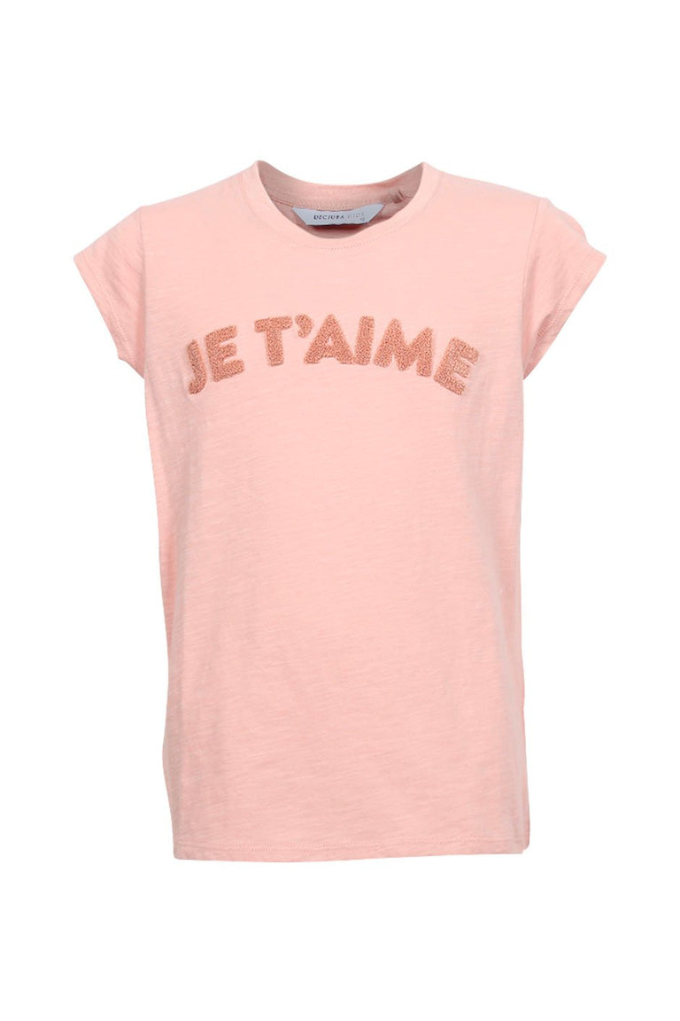 [TEST] Kids Je Táime Applique Tee