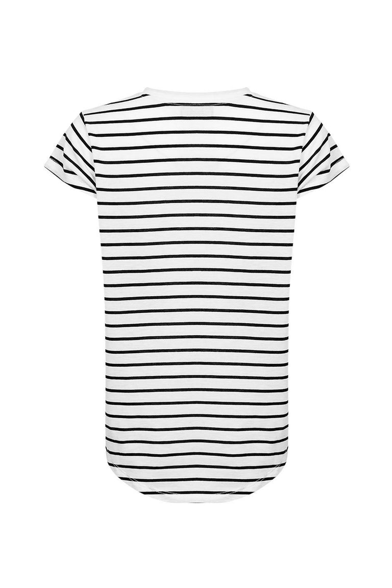 [TEST] Kids Curved Hem Stripe Tee