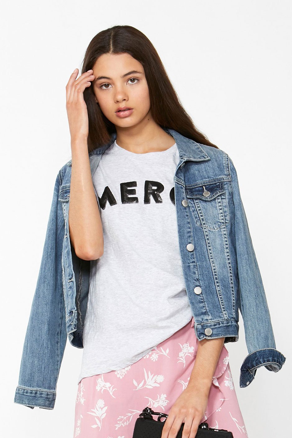 [TEST] Kids Merci Sequin Text Tee