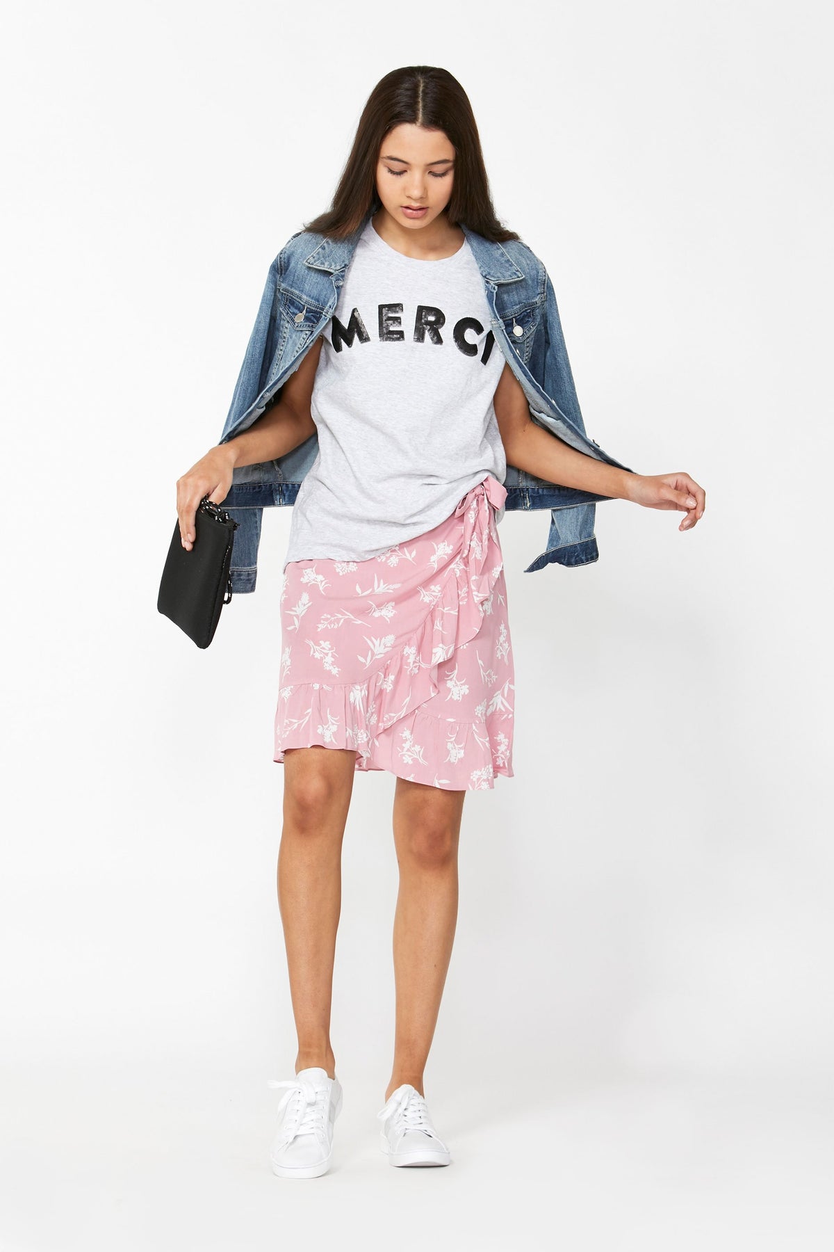 [TEST] Kids Merci Sequin Text Tee