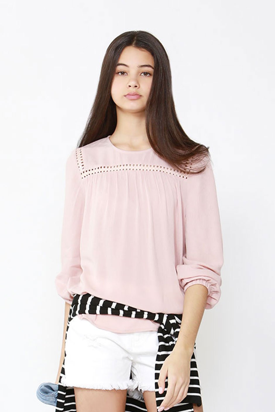[TEST] Kids Lace Insert Top