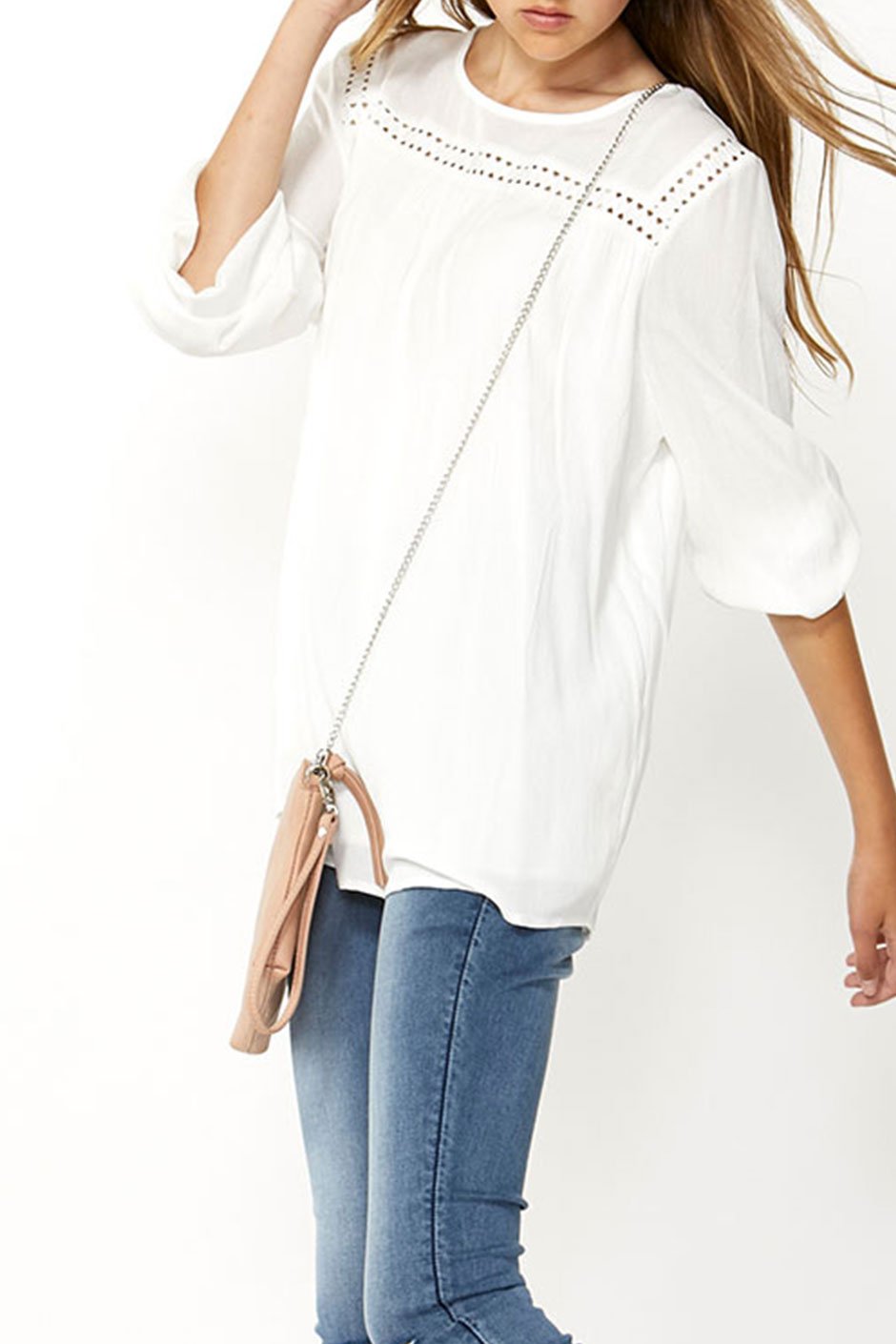 [TEST] Kids Lace Insert Top