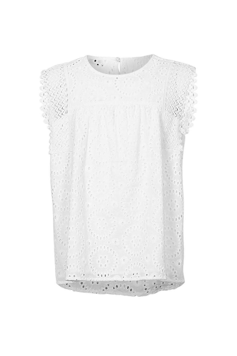 [TEST] Kids Bella Broderie Top