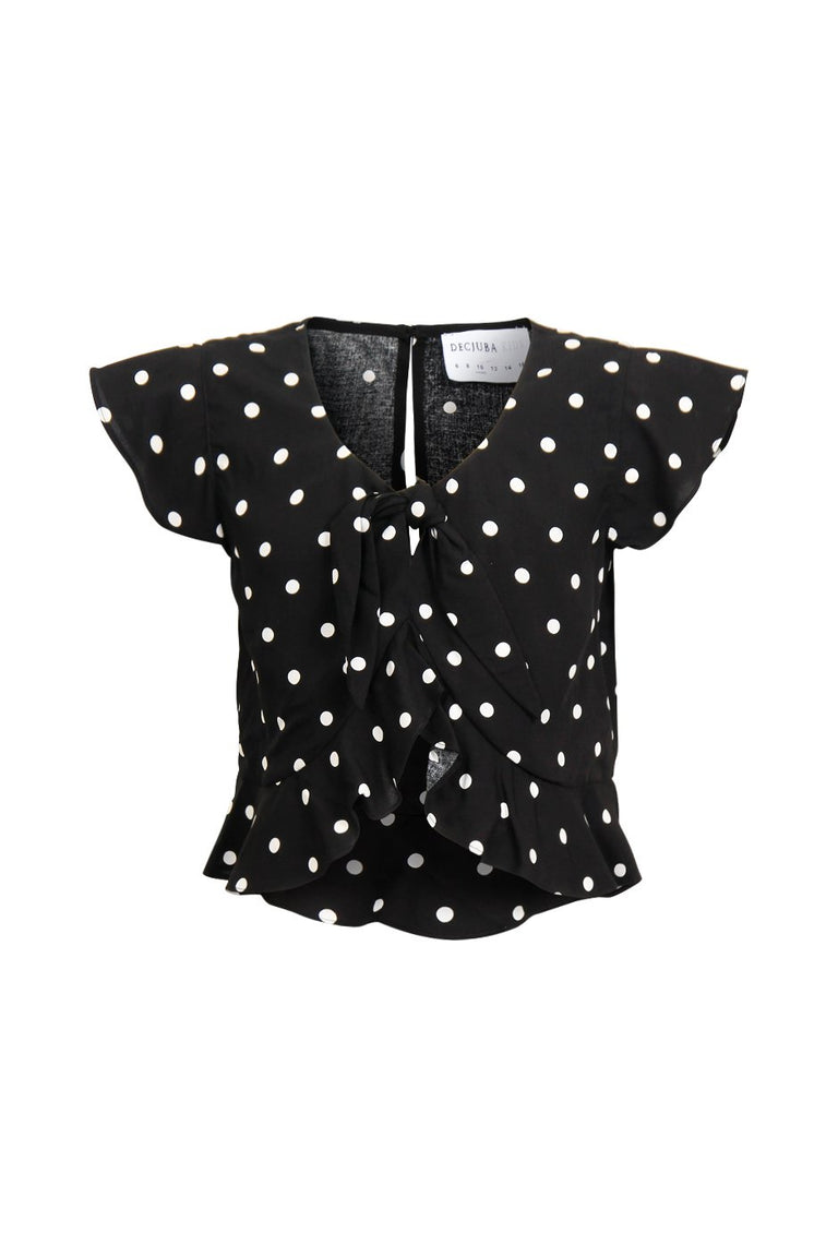 [TEST] Kids Lucy Tie Front Top