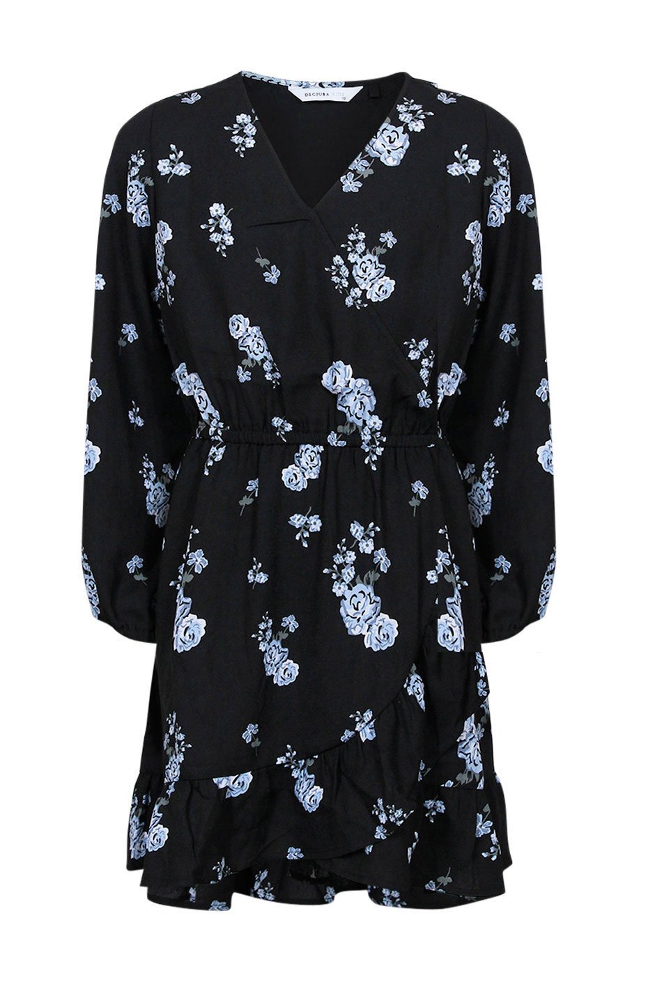 [TEST] Kids Long Sleeve Wrap Dress