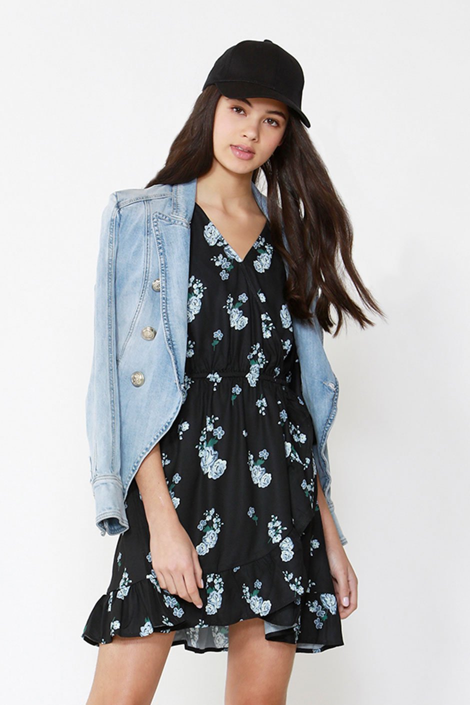 [TEST] Kids Long Sleeve Wrap Dress