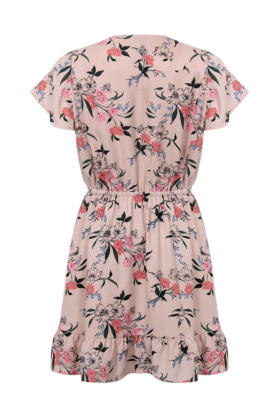 [TEST] Kids Printed Wrap Dress