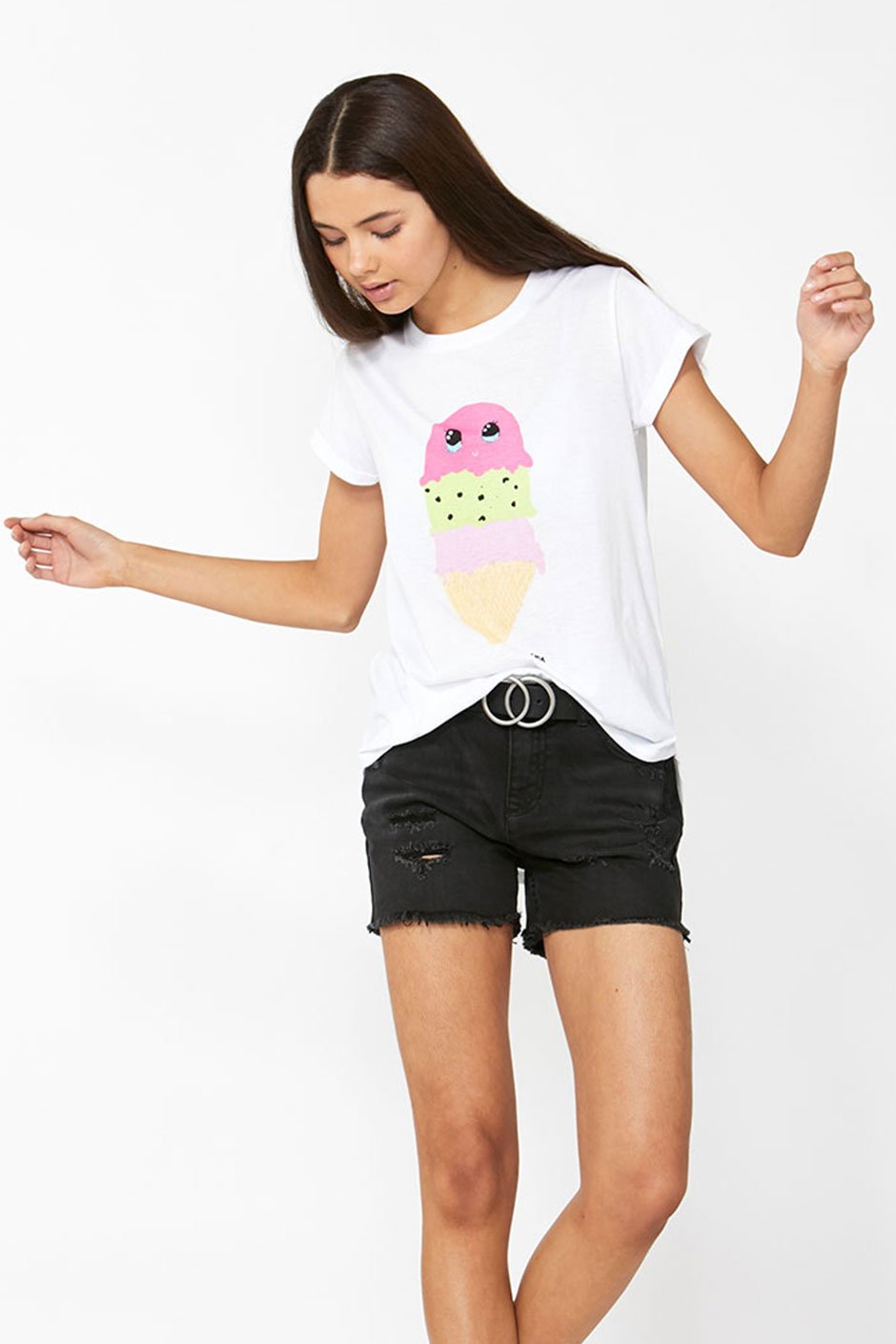 [TEST] Kids Felicity Ice-Cream Tee