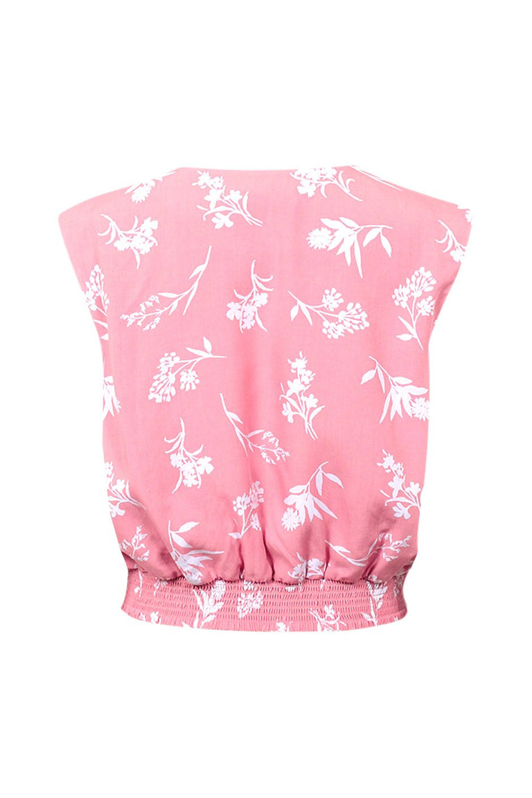 [TEST] Kids Cross Front Crop Top