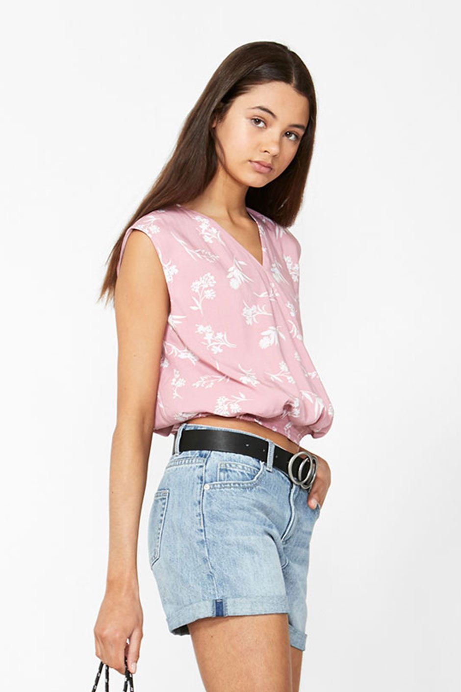 [TEST] Kids Cross Front Crop Top