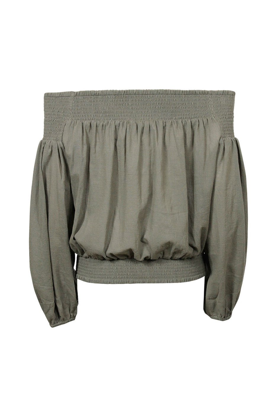 [TEST] Kids Off Shoulder Crop Top