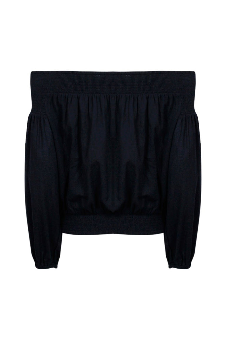 [TEST] Kids Off Shoulder Crop Top