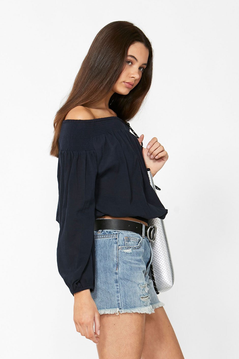 [TEST] Kids Off Shoulder Crop Top