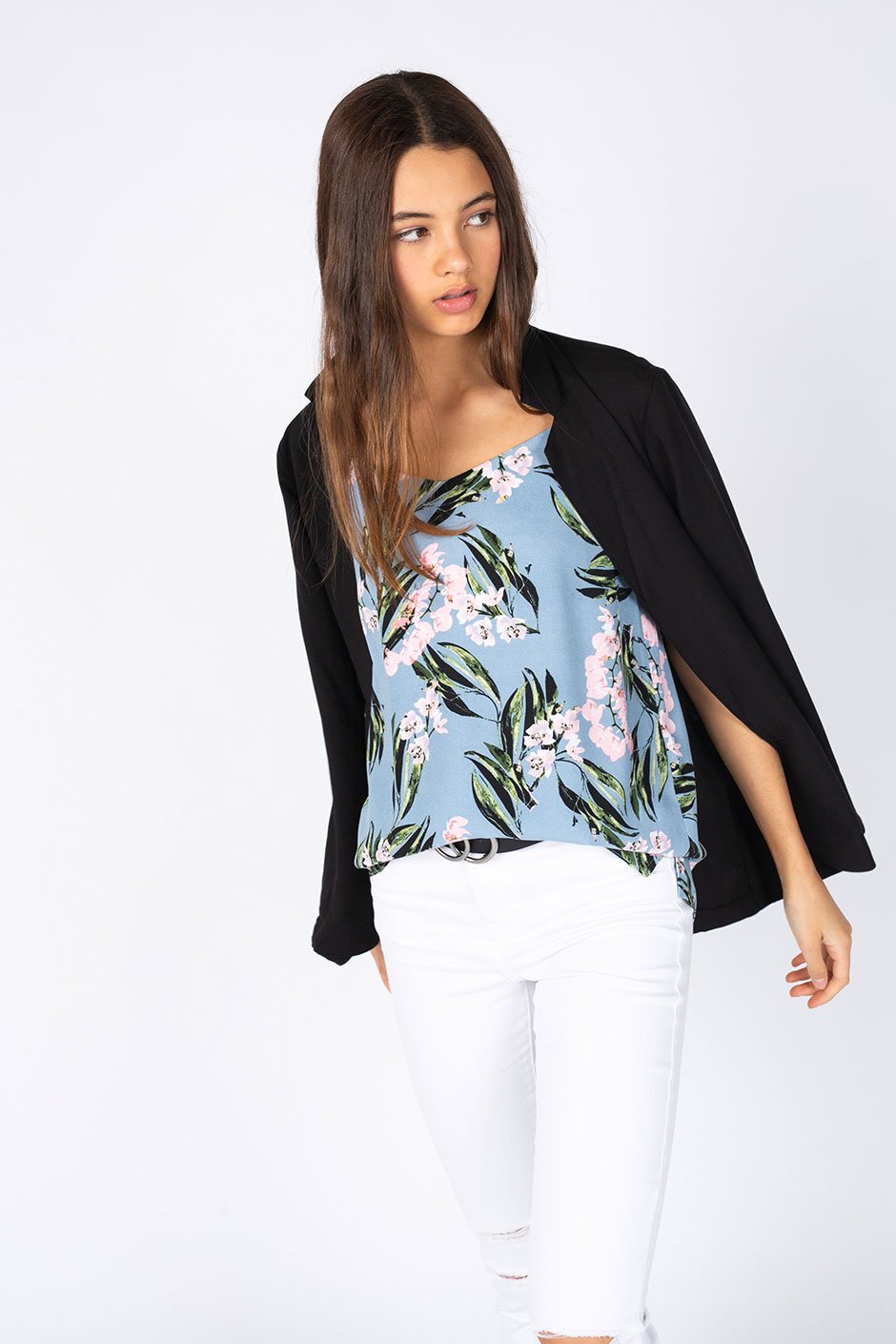 [TEST] Kids Floral Woven Cami