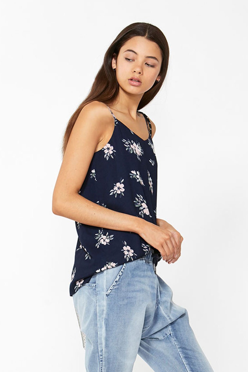 [TEST] Kids Floral Woven Cami