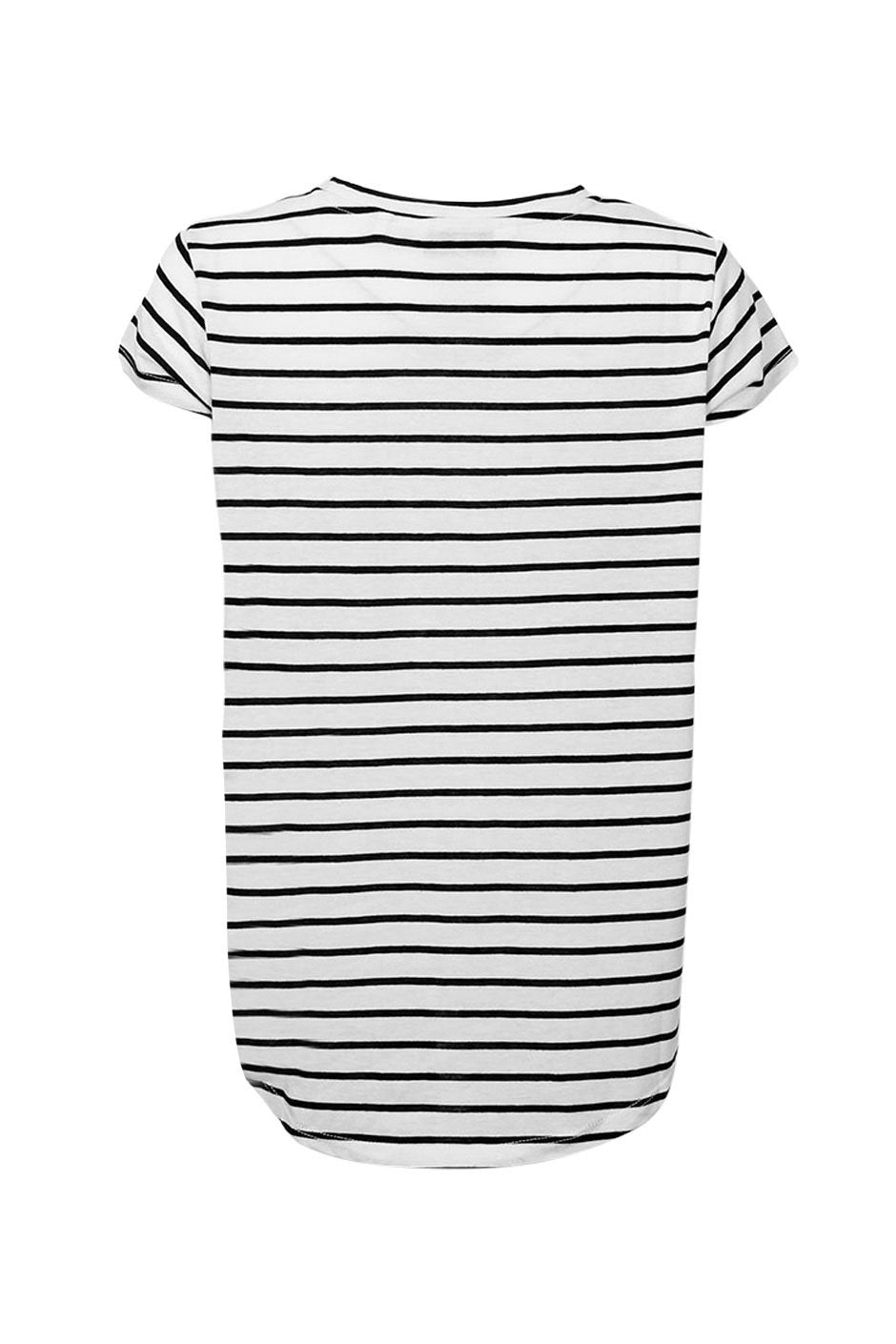 [TEST] Kids Bonjour Stripe Tee