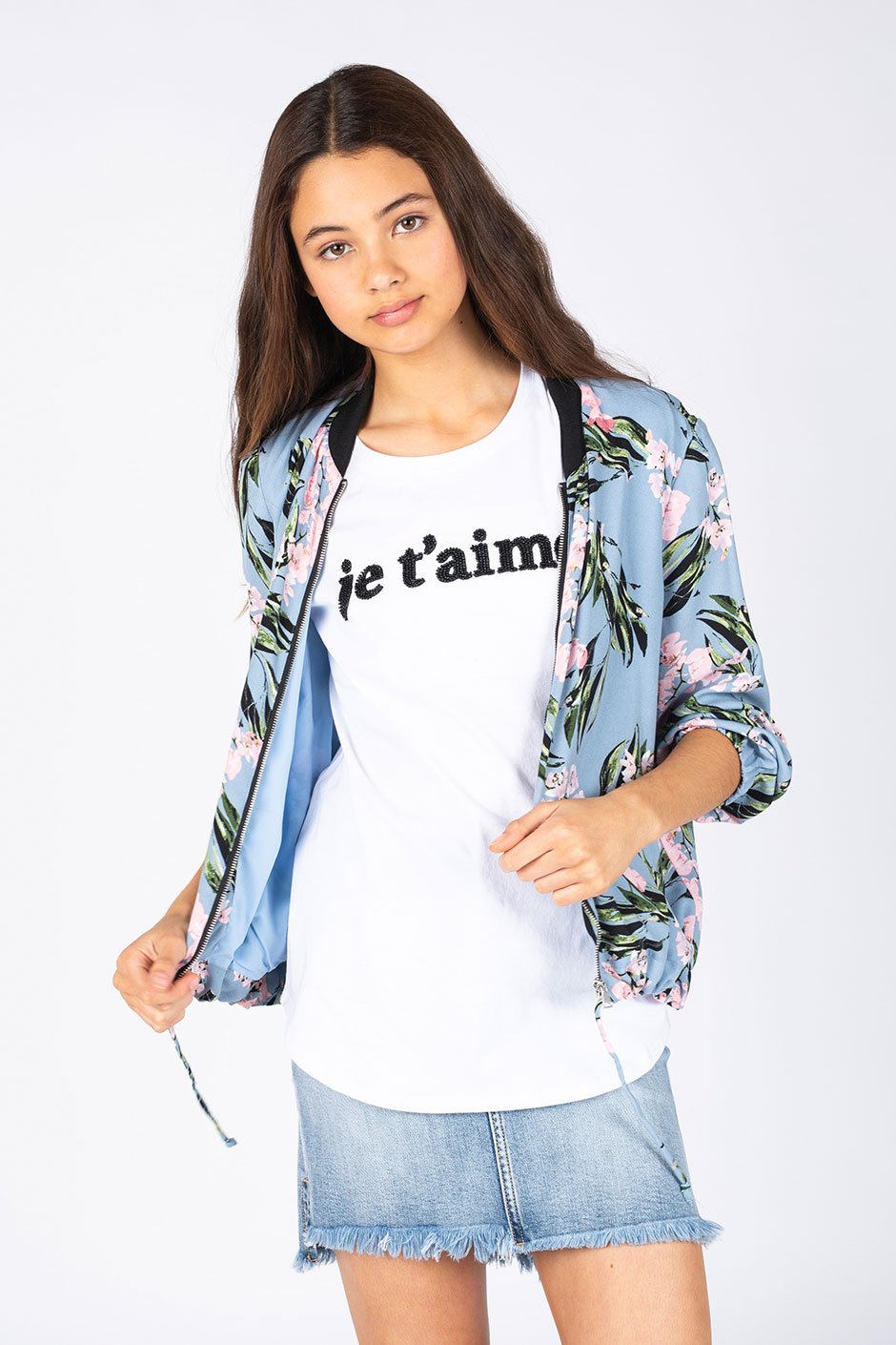[TEST] Kids Je T'aime Beaded Tee