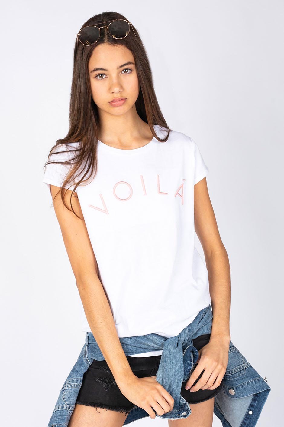 [TEST] Kids Voila Embroidered Tee