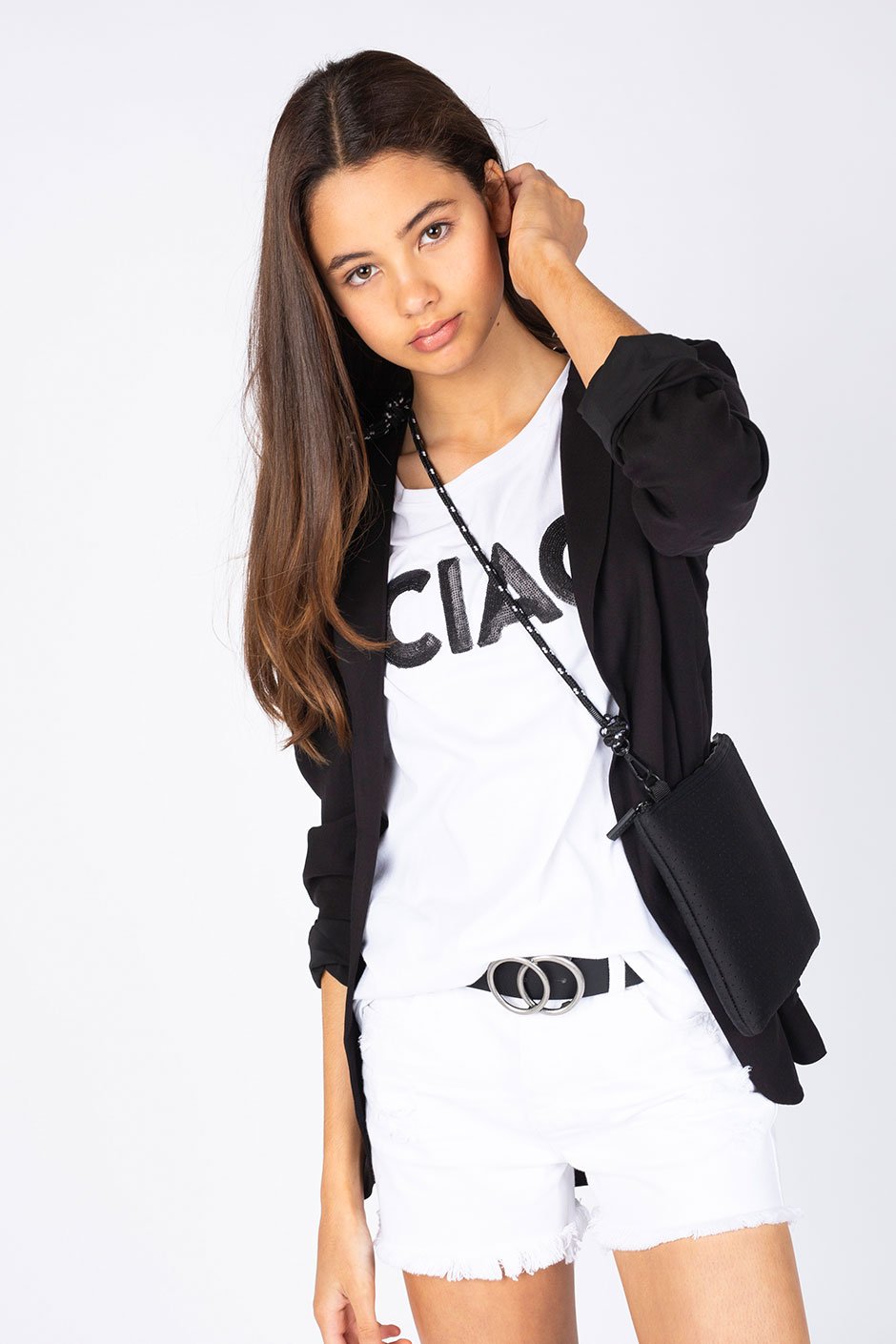 [TEST] Kids Ciao Sequin Tee