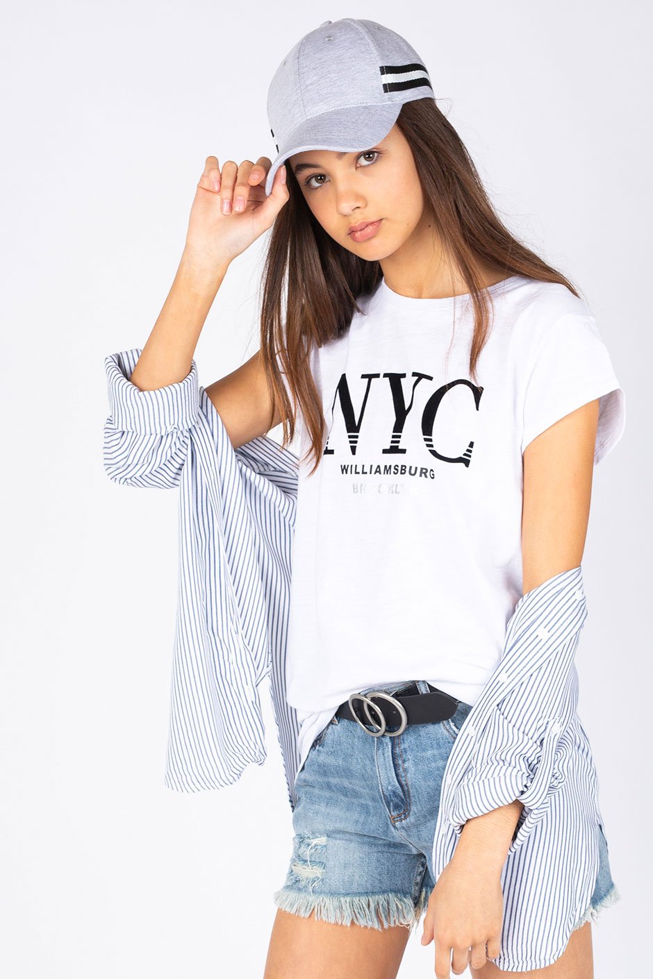 [TEST] Kids NYC Flocked Tee