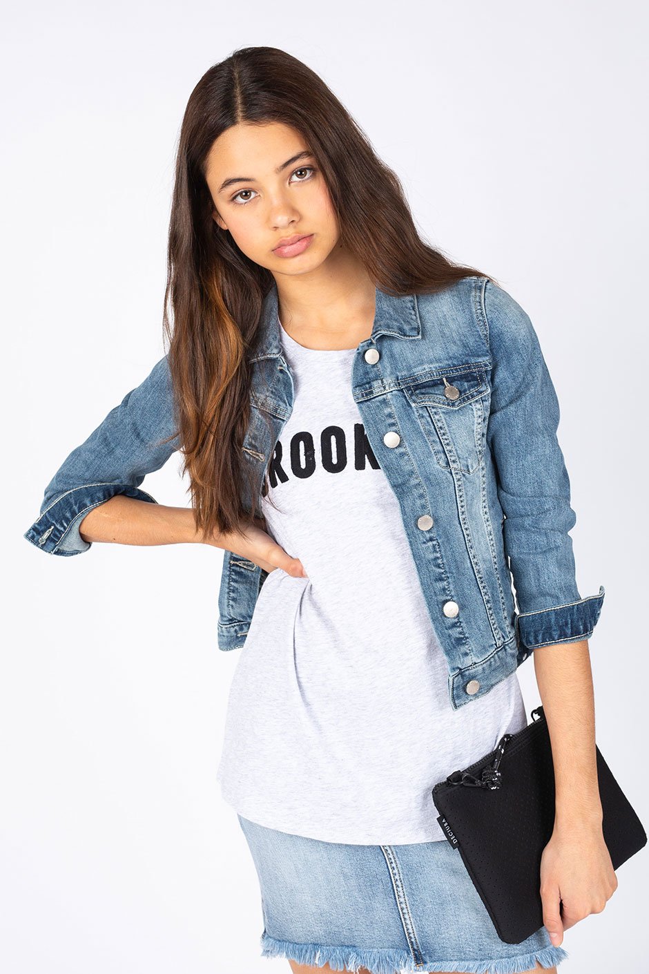 [TEST] Kids Brooklyn Embroidered Tee