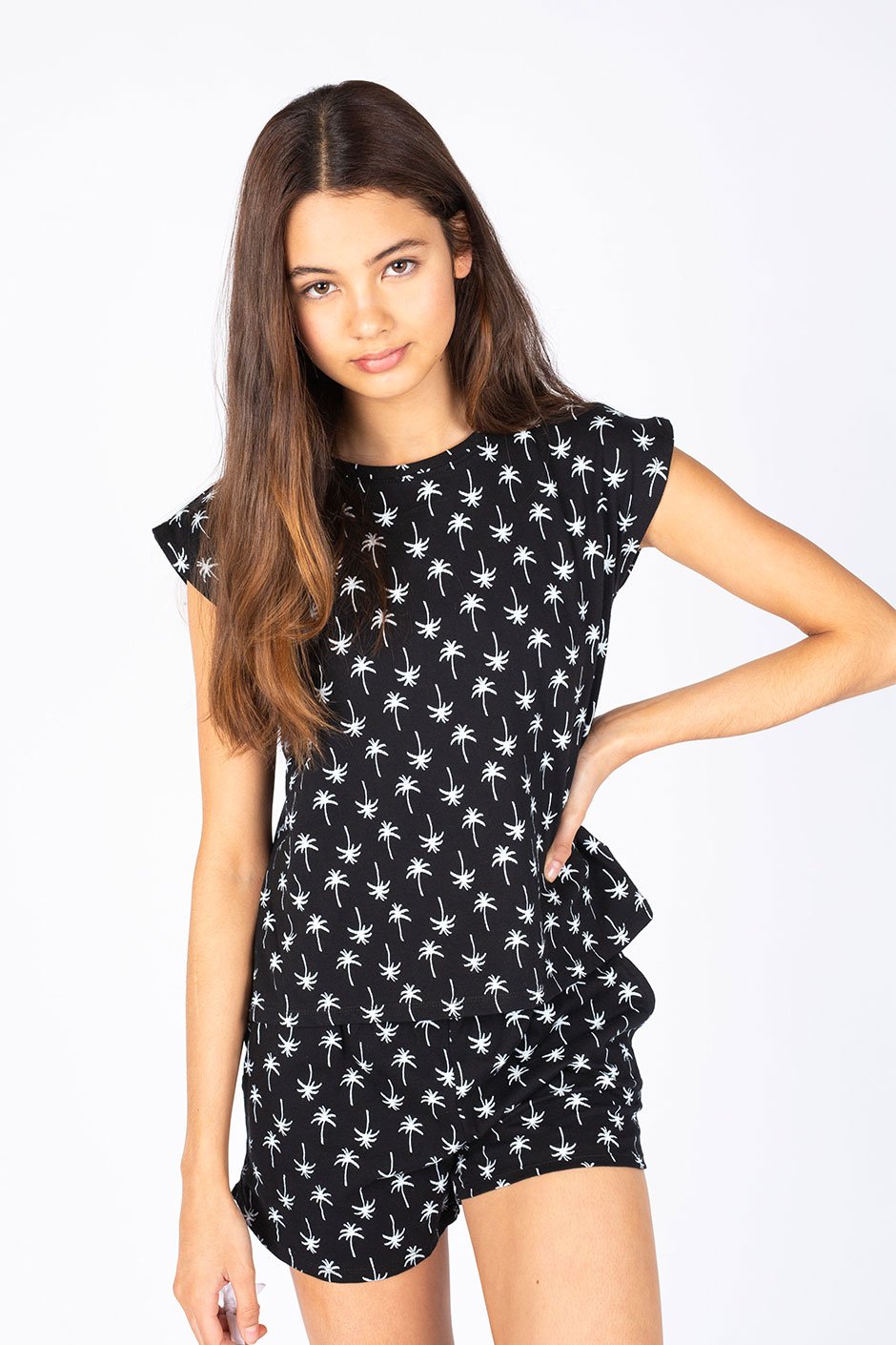 [TEST] Kids Palm Tree PJ Set