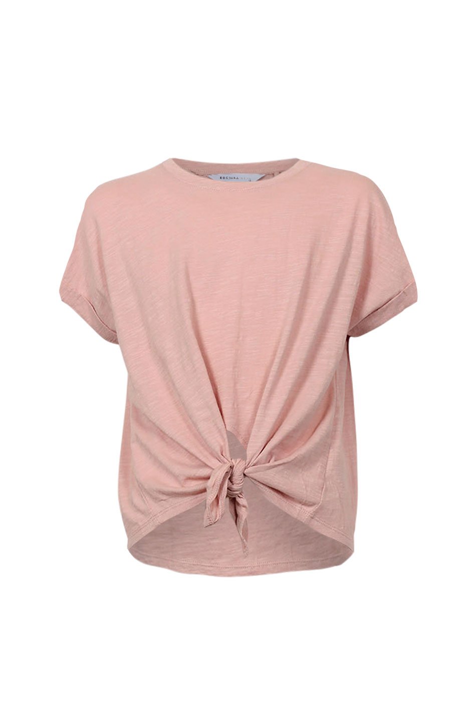 [TEST] Kids Knot Front Crop Tee