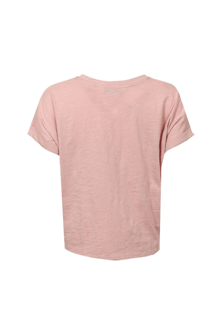 [TEST] Kids Knot Front Crop Tee