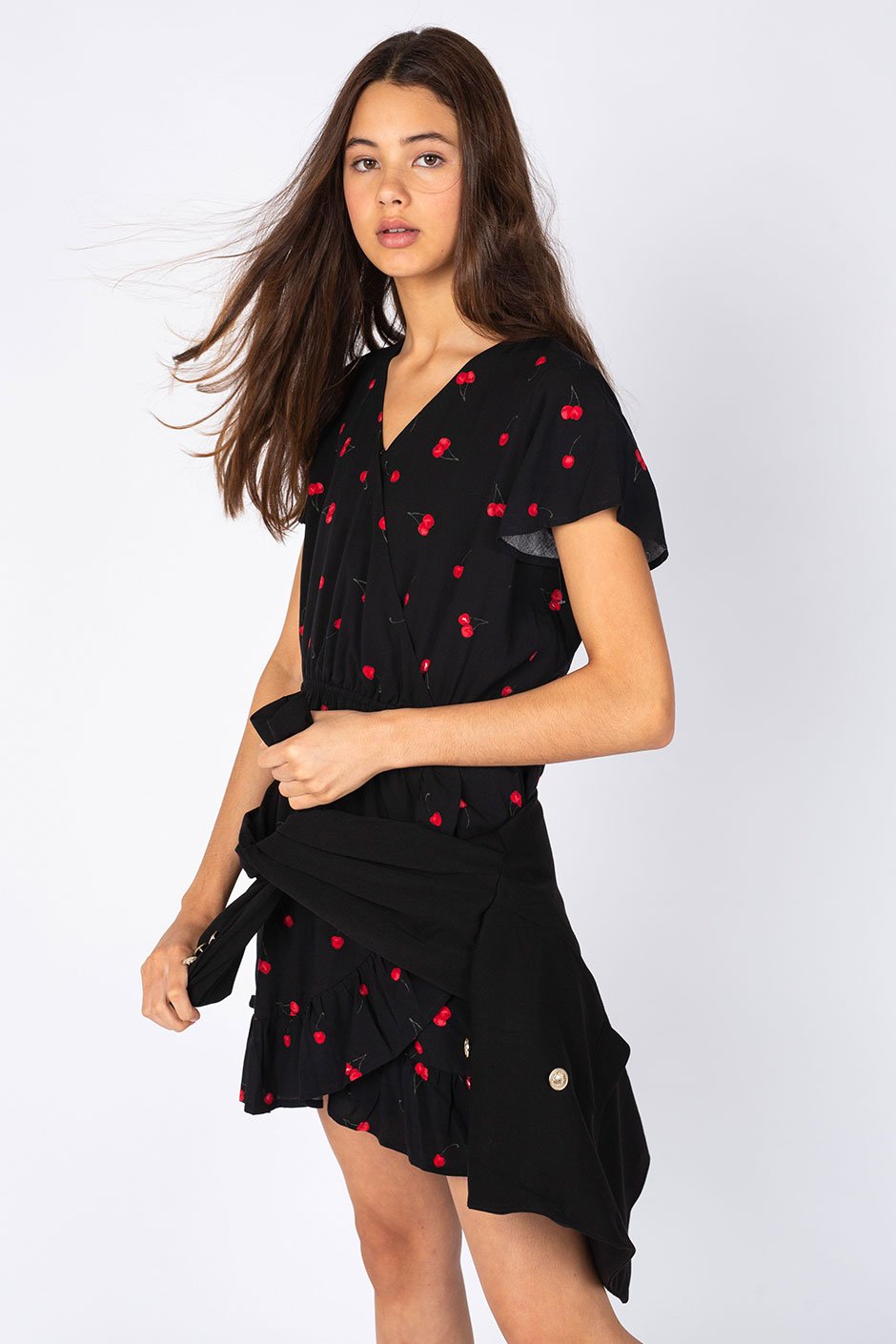 [TEST] Kids Cross Front Wrap Dress