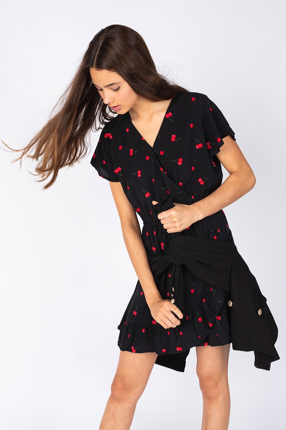 [TEST] Kids Cross Front Wrap Dress