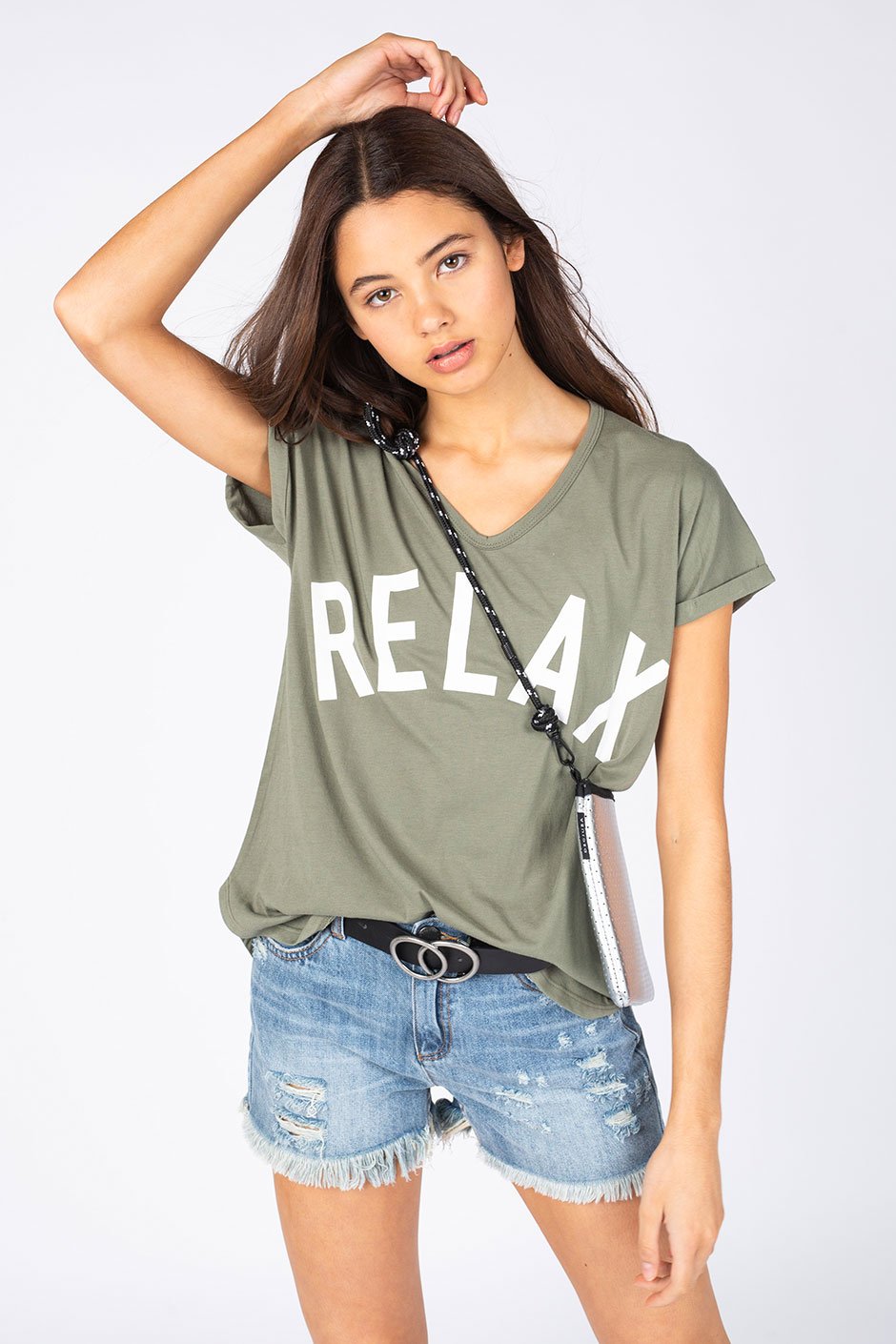 [TEST] Kids Relax Slouch Print Tee