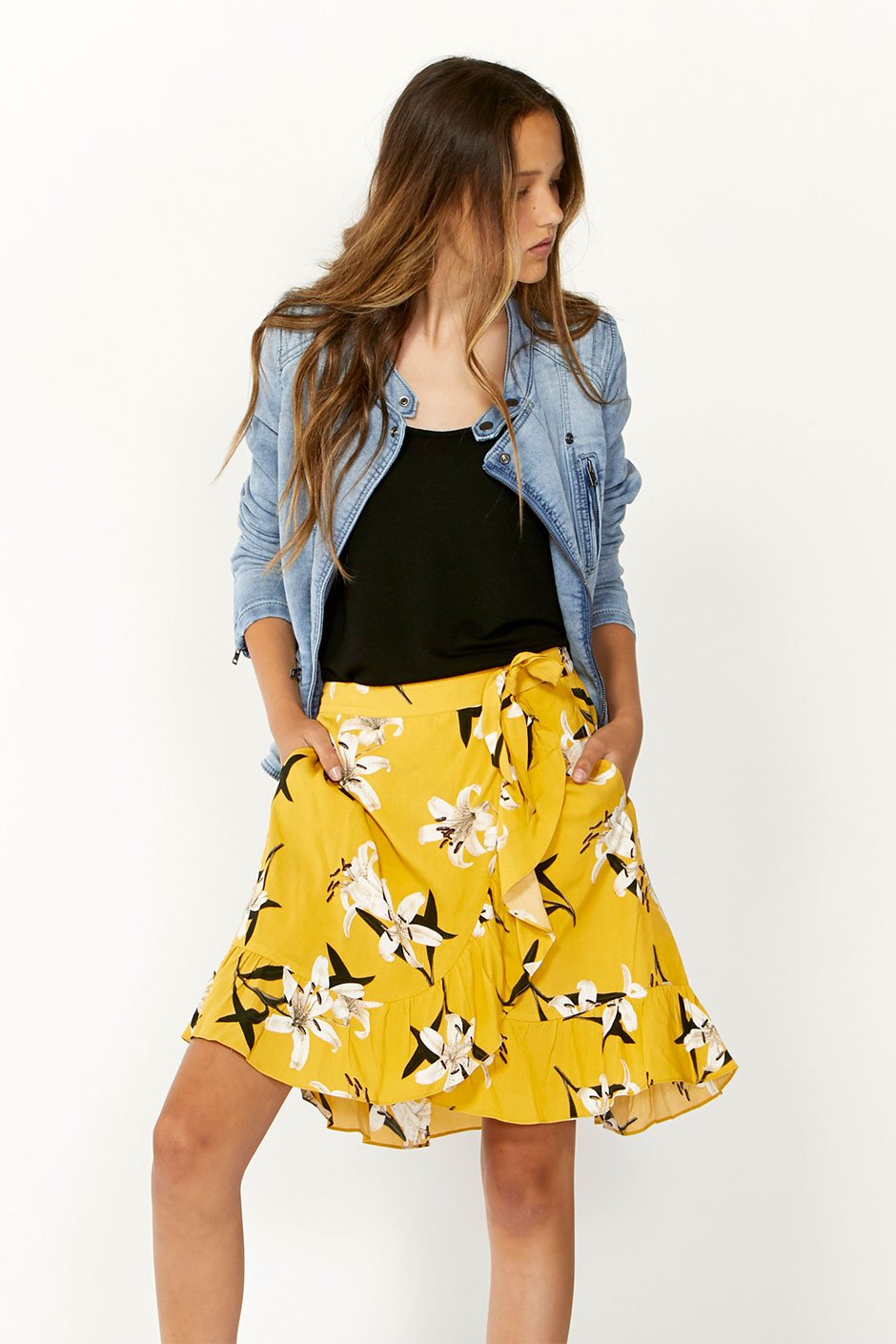 [TEST] Kids Wrap Tie Skirt
