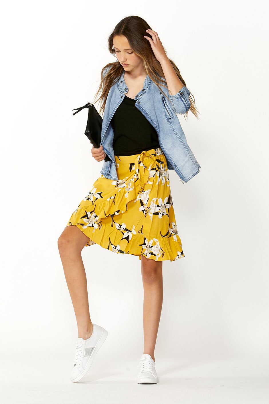 [TEST] Kids Wrap Tie Skirt