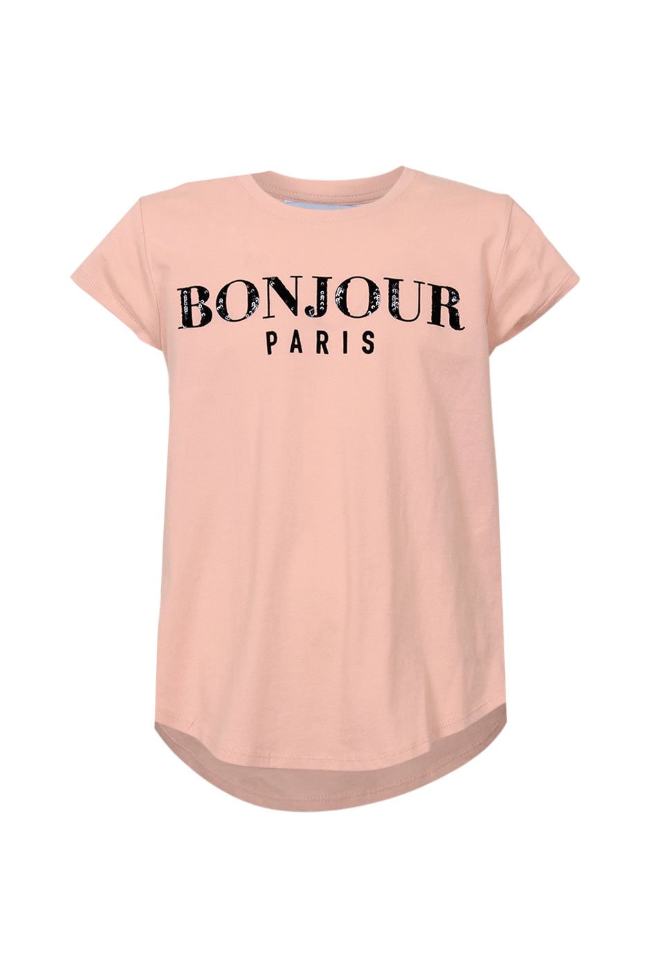 [TEST] Kids Bonjour Beaded Tee
