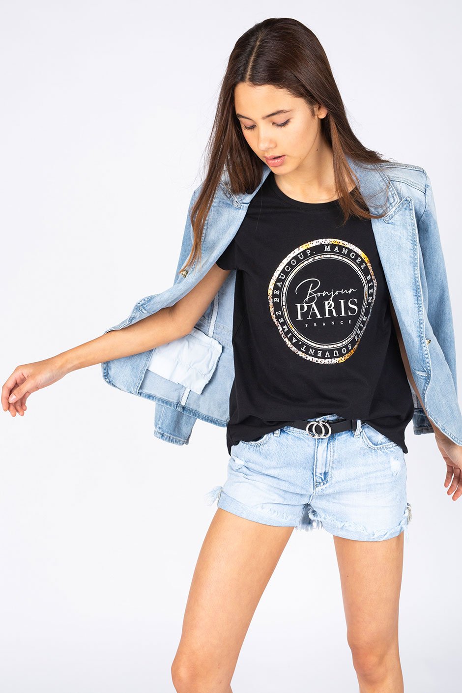 [TEST] Kids Paris Bonjour Tee