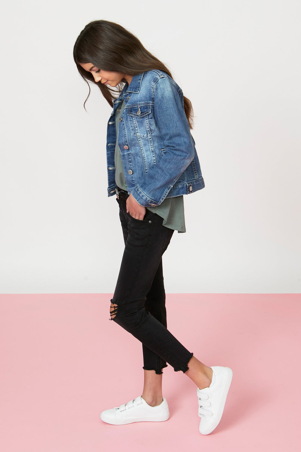 [TEST] Girls Ella Distressed Jean