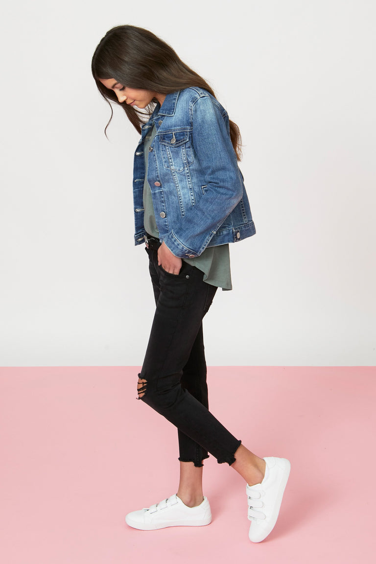 [TEST] Girls Ella Distressed Jean