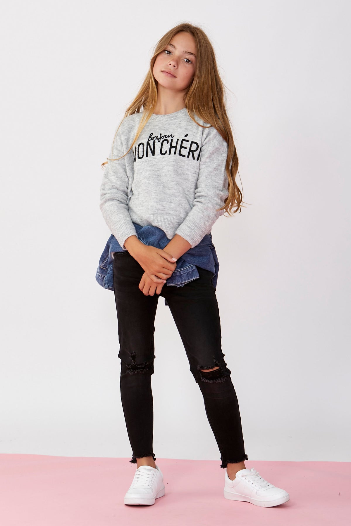 [TEST] Girls Ella Distressed Jean