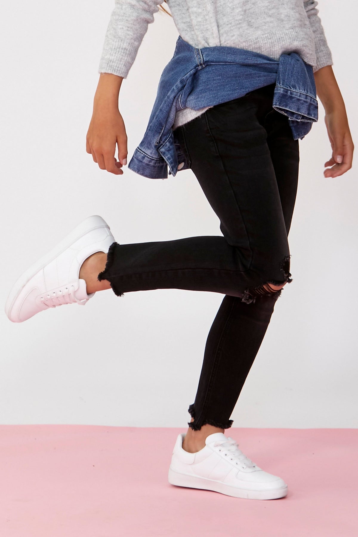 [TEST] Girls Ella Distressed Jean
