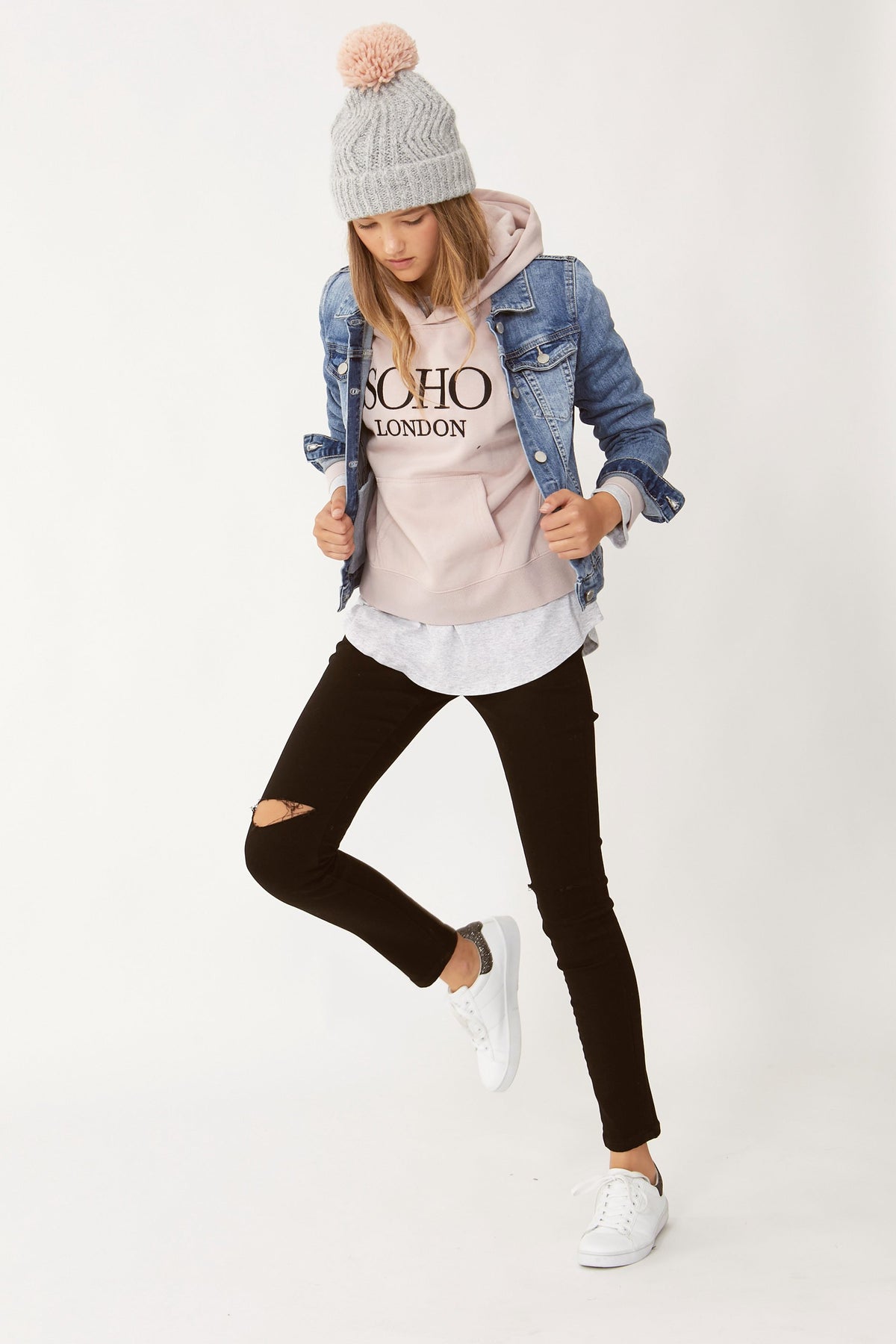 [TEST] Girls Avery Rip Knee Jean
