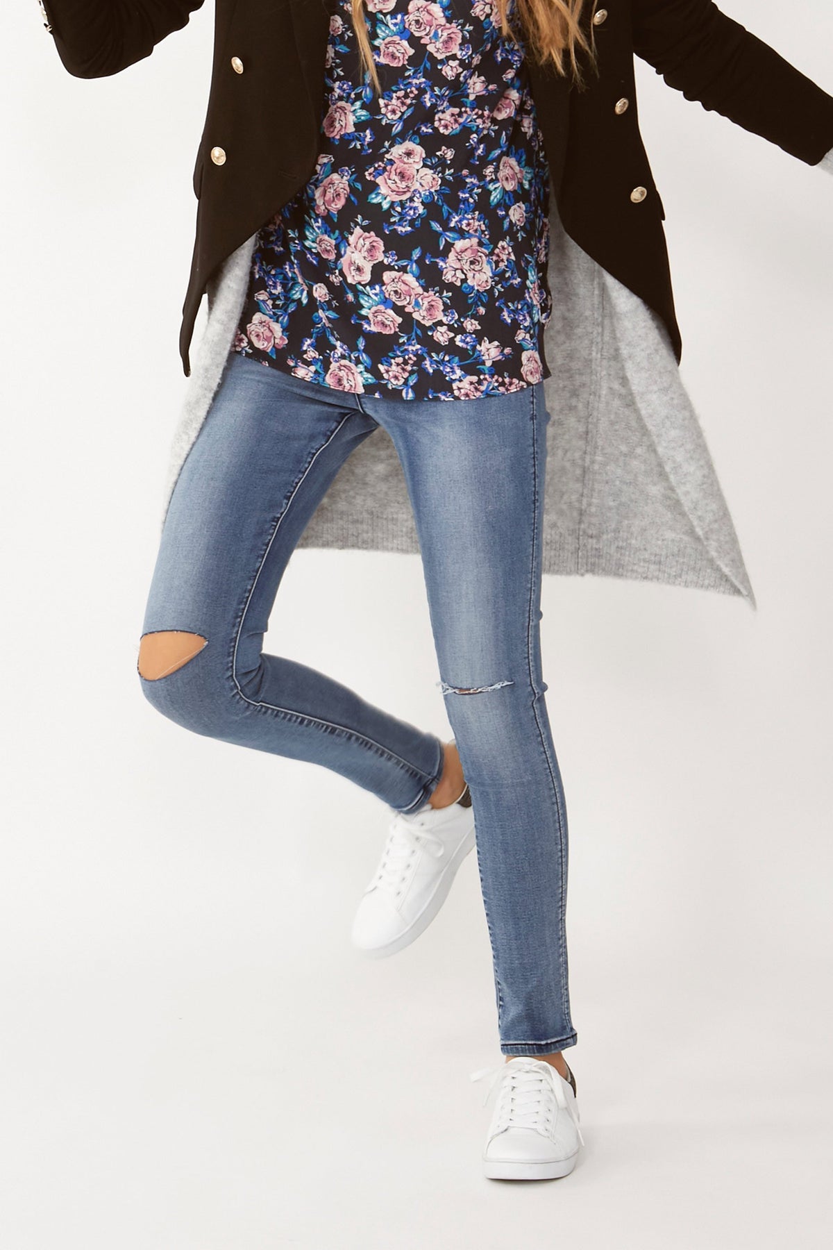 [TEST] Girls Avery Rip Knee Jean